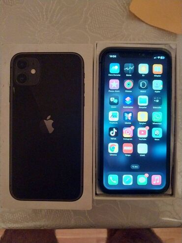 Tavalar: IPhone 11, 128 GB, Qara