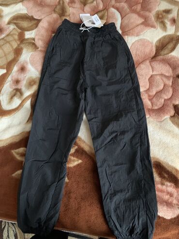 мужские брюки на флисе: Брюки M (EU 38), цвет - Черный