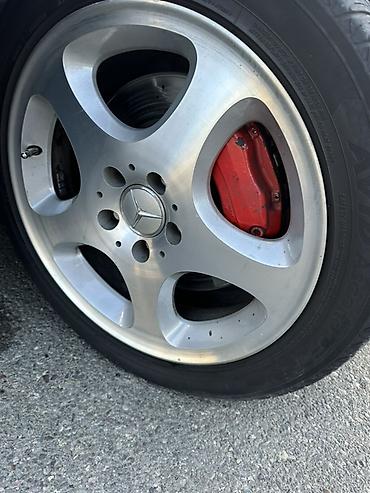 teger: Mercedes-Benz orijinal yüngül lehimli disklər və şinlər komplekti - — 3