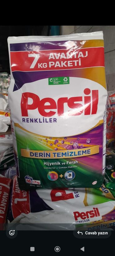 təmizlik vasitələri: Ariel rengliler-9kg Ariel rengliler oxi ekstra hijyen-5.5kg ABC