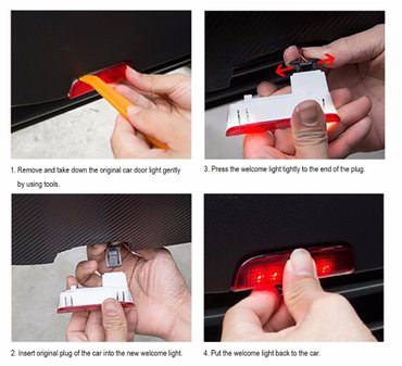 Tuning oprema: Led logo projektor za vrata - komplet od 2 komada. Ugrađuju se umesto na lalafo.rs — 9 Tuning oprema: Led logo projektor za vrata - komplet od 2 komada. Ugrađuju se umesto — 9