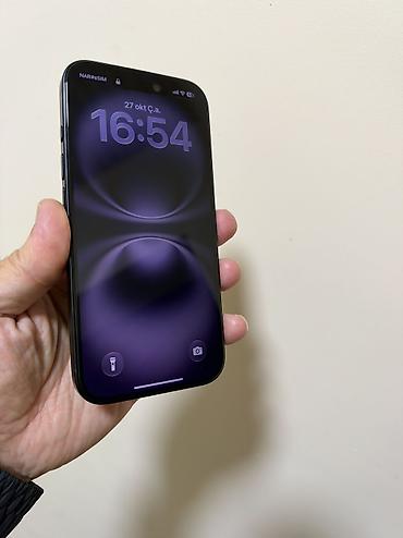 Elektronika: IPhone 16, 128 GB, Qara, Zəmanət, Barmaq izi, Simsiz şarj — 10
