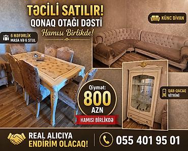 perla divanlar: Qonaq otağı dəsti – hamısı birlikdə Dəst tərkibi: - Künc divan: L — 1