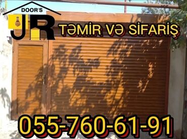 Giriş qapıları: 🚪 Jalyüz Qapı Təmiri Xidməti! ✅ İstənilən ölçüdə jalyüz qapıların tam