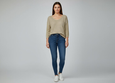 ubrania oversize: BODY FLIRT, Women`s sweater, size 3XL