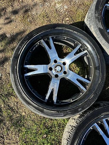 Транспорт: Колеса в сборе 265 / 35 / R 21, Лето, Б/у, Комплект, Легковые, Литые, отверстий - 5 — 7