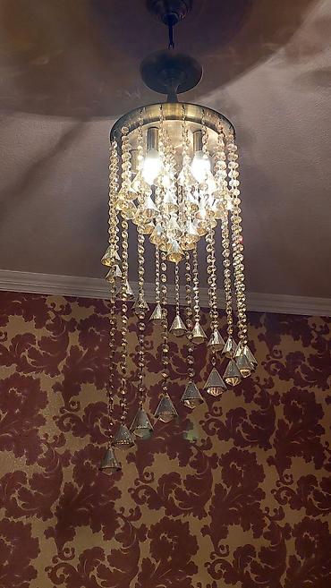 cucə lampası: Çılçıraq, 5 lampa, Xrustal — 2