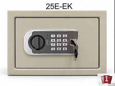 Elektron şifrəli seyf – model 25E-EK - Rəqəmsal klaviatura ilə şifrə