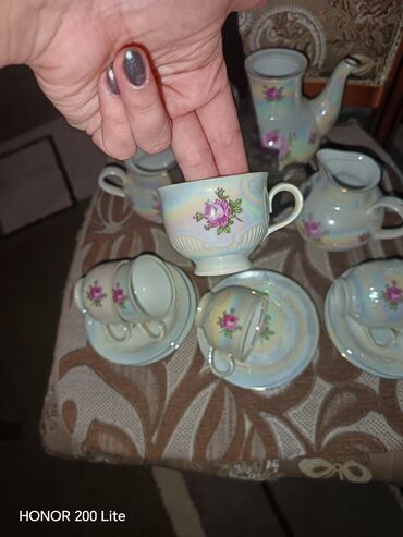 Çay dəstləri və servizlər: Çay dəsti, Farfor, SSRİ — 3