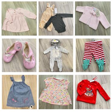 blondy duge haljine: Bundle: Dresses, Footies, Unisex, age: 6-9 months