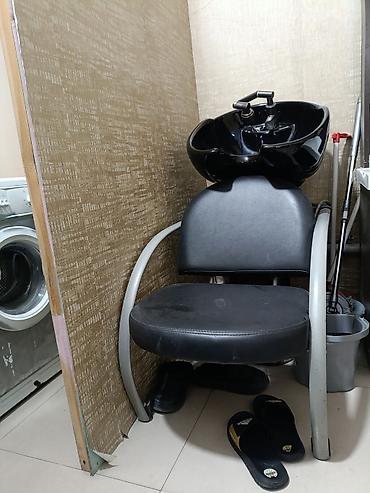 antikvar mebel: Salon üçün saç yuma stolu və kreslosu - Tip: Bərbərxana/salon üçün — 1