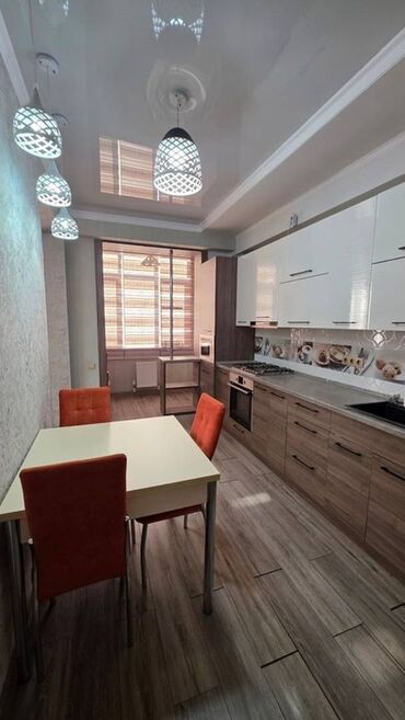 квартира берилет 5мкр: 2 комнаты, 64 м², Элитка, 4 этаж, Евроремонт