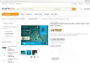 Praznična dekoracija: Luminee 1•2 Glow i Compact Twinkle – LED svetleće lampice za jelku - — 10