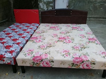 Çarpayılar: Taxt kravat Teze mohkem hazirlarlari var 1 neferlik 55m 2 neferlik — 2