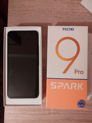 Tecno: Tecno Spark 9 Pro, 128 GB, rəng - Qara, İki sim kartlı