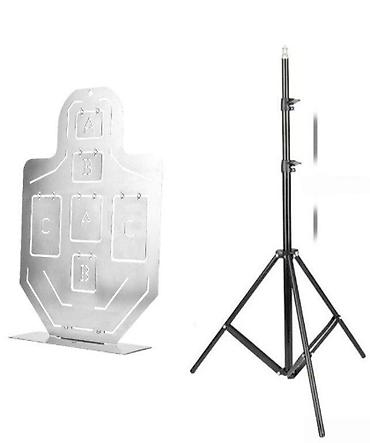 qedimi oyuncaq: Oyuncaq silahlar üçün avtomatik hədəf, tripod dəmir versiya 225T189Gel — 1