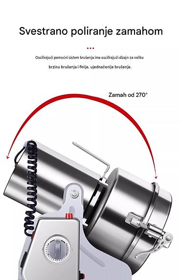 za pecenje prasica: Industrijski mlin za prah – 1000 g kapacitet - Visokoefikasna mašina — 8