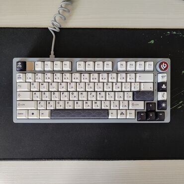 hyperx клавиатура: Кастомная клавиатура алюминивая база: leobog hi75 кейкапы: gmk thor