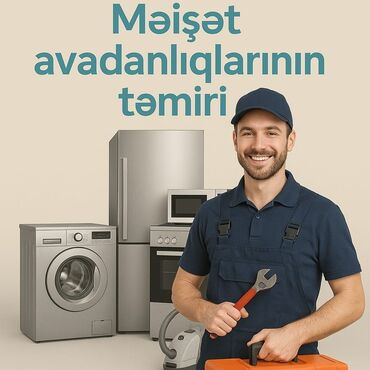 ремонт колодцев: Bakı daxili paltaryuyan,soyuducu zəmanətlə təmiri