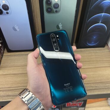 Redmi: Redmi, Redmi Note 8 Pro, Б/у, 128 ГБ, цвет - Черный, 1 SIM, 2 SIM