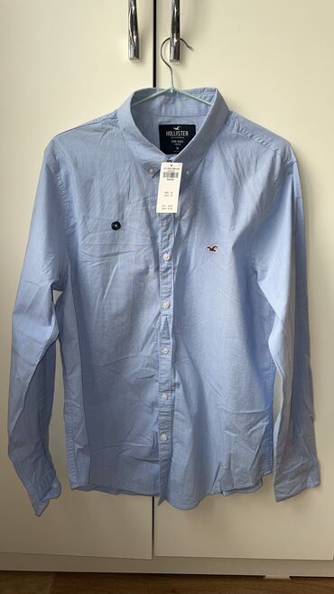 мужской рубашки: Рубашка M (EU 38), цвет - Голубой