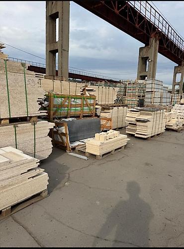 Фасадные плиты Сары-Таш (Травертин): Травертин и мрамор Сары‑Таш - Натуральный камень светло‑бежевых и — 4