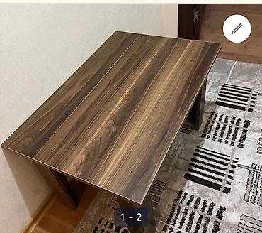 Masalar: Mətbəx/iş masası – ağac teksturası ilə - Material: laminat/MDFlam — 1