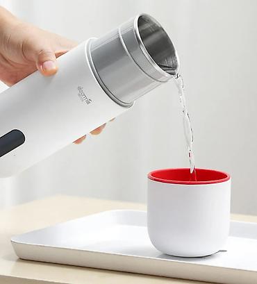 электро кружка: Электрический термос Deerma Electric Hot Water Cup (DEM-DR035S) — 3