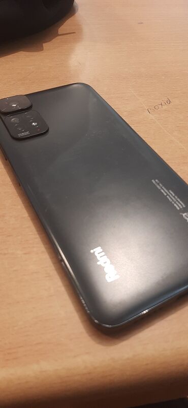 sim nomre: Xiaomi Redmi Note 11S, 64 GB, rəng - Qara, 
 Zəmanət, Sensor, Barmaq izi