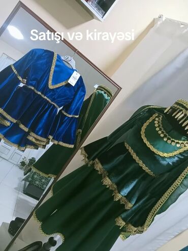 Dəstlər: Milli rəqs geyimləri – satışı və kirayəsi - Qadın və qızlar üçün