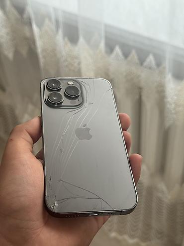 2techno kg: Продаю iphone 13 pro 256gb,из минусов только разбитая крышка,в — 2