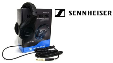адаптер для наушников: Полноразмерные, Sennheiser, Новый, Проводные, Для DJ