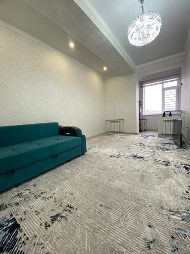 квартира рынок аламедин: 1 комната, 53 м², Элитка, 4 этаж, Евроремонт