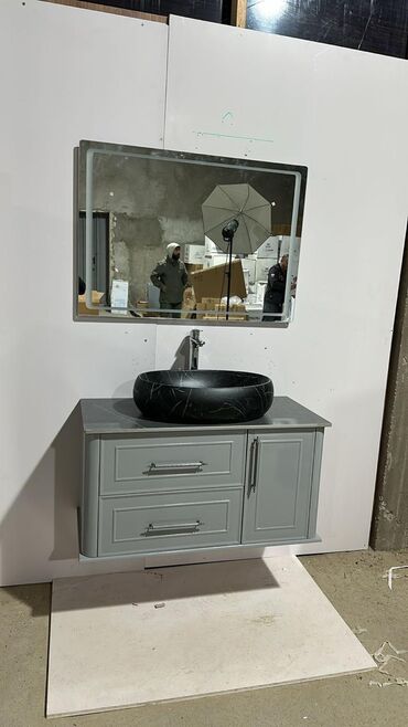 Moydadırlar: Hamam mebeli və lavabo dəstləri - Müasir dizayn: mərmər teksturalı -da lalafo.az — 44 Moydadırlar: Hamam mebeli və lavabo dəstləri - Müasir dizayn: mərmər teksturalı — 44