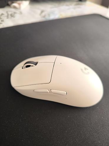 logitech g pro x superlight 2: Logitech G Pro X Superlight (ağ rəng) simsiz oyun siçanı heçbir — 1