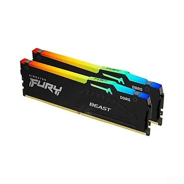 Kingston FURY Beast RGB DDR5 - 16GB / 6000MHz / DDR5 Kingston FURY lalafo.az -da Kingston FURY Beast RGB DDR5 - 16GB / 6000MHz / DDR5 Kingston FURY