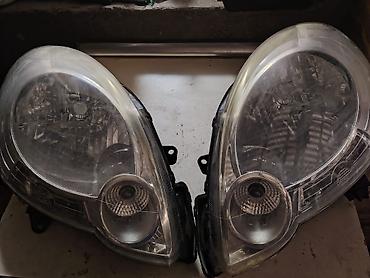Ehtiyat hissələri: Komplekt, Yaxın və uzaq vuran işıqlar Renault, 2010 il, Orijinal, Fransa, İşlənmiş — 1