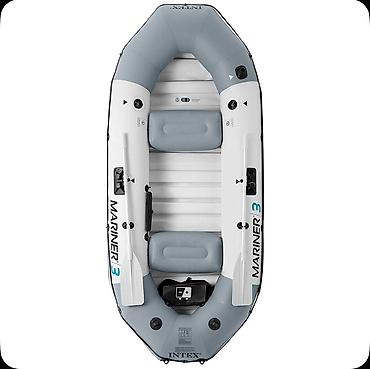 водный мото: Надувная лодка Intex Mariner 3 Set 68373 Купить в Бишкеке — ПВХ лодка — 4