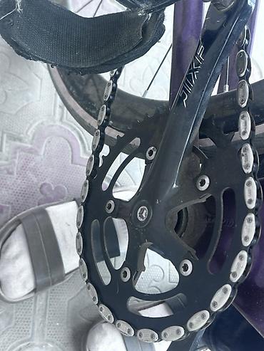трекси: Фикс-байк (single speed/фиксед) в фиолетовой расцветке — 2