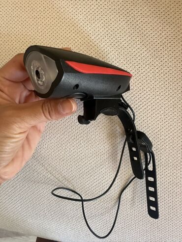 Velosiped aksesuarları: Təzədi‼️ Velosiped üçün ön LED işıq və səs siqnalı - Güclü LED ön