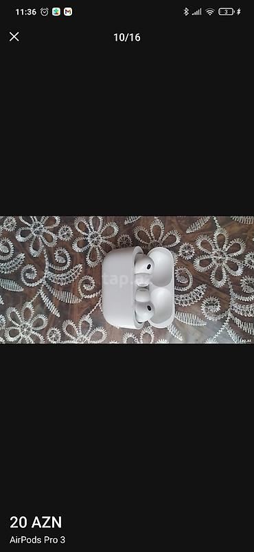 Qulaqcıqlar: Yeni Simsiz (Bluetooth) Qulaqcıqlar, Apple, rəng - Ağ — 5