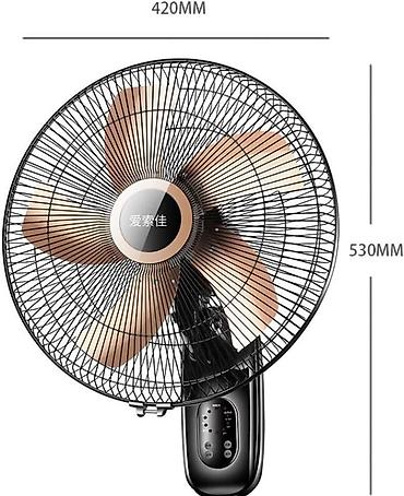Ugradni ventilatori: Zidni ventilator 18" (450 mm) sa daljinskim upravljanjem - Ekstra — 6