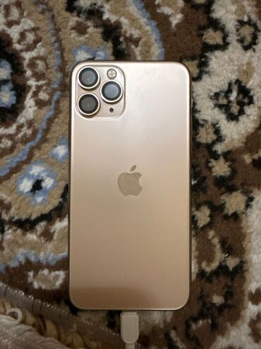 чехлы на xs: IPhone 11 Pro, Б/у, 256 ГБ, Золотой, Защитное стекло, Чехол, 79 %