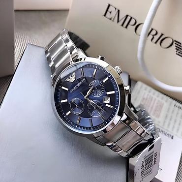 saat armani: *Emporio Armani Chronograph* 🦅 Keyfiyyət: AAA Class Mexanizm: Kvars — 2