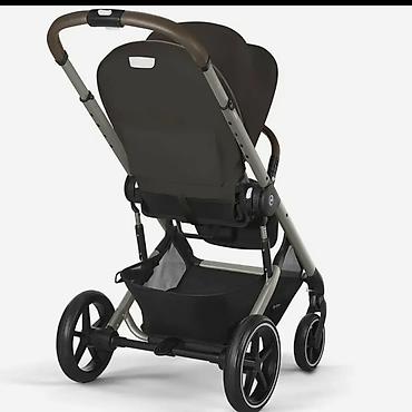 сидушка на велосипед: Коляска, Cybex, цвет - Коричневый, Б/у — 3