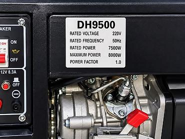 портативный насос: Бензиновый генератор DH9500 Основные характеристики: - Номинальное — 3