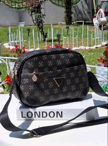 kožna muška torbica: Waist bag, Guess