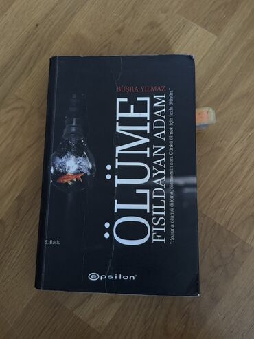 Elektrik nəqliyyatı: Məhsul: Kitab – “Ölümə Fısıldayan Adam” Müəllif: Büşra Yılmaz