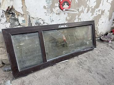 window: Под б/у (почти новая)Пластиковое двери с импостом, ламинация под — 6