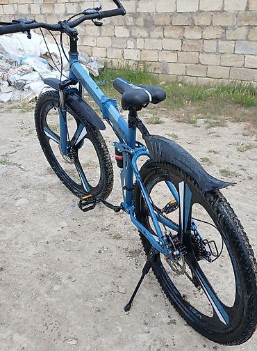 velosipedler satisi: Velosiped – dağ/şosse üçün hibrid tipli, qatlanan gövdəli model — 3